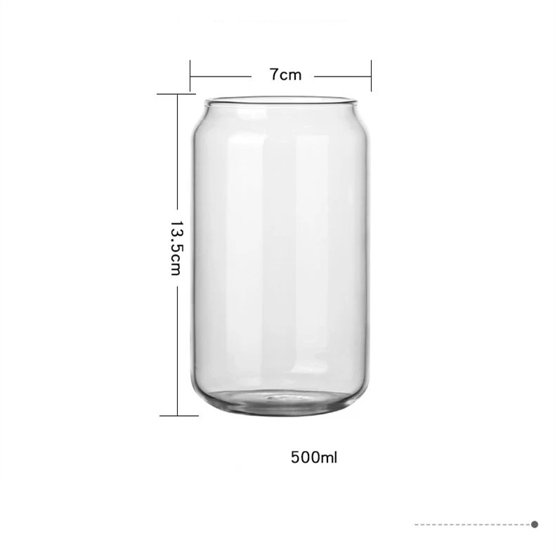 Title 1, 540ml Cola Glass with Bamboo Lid and Straw Enjo...