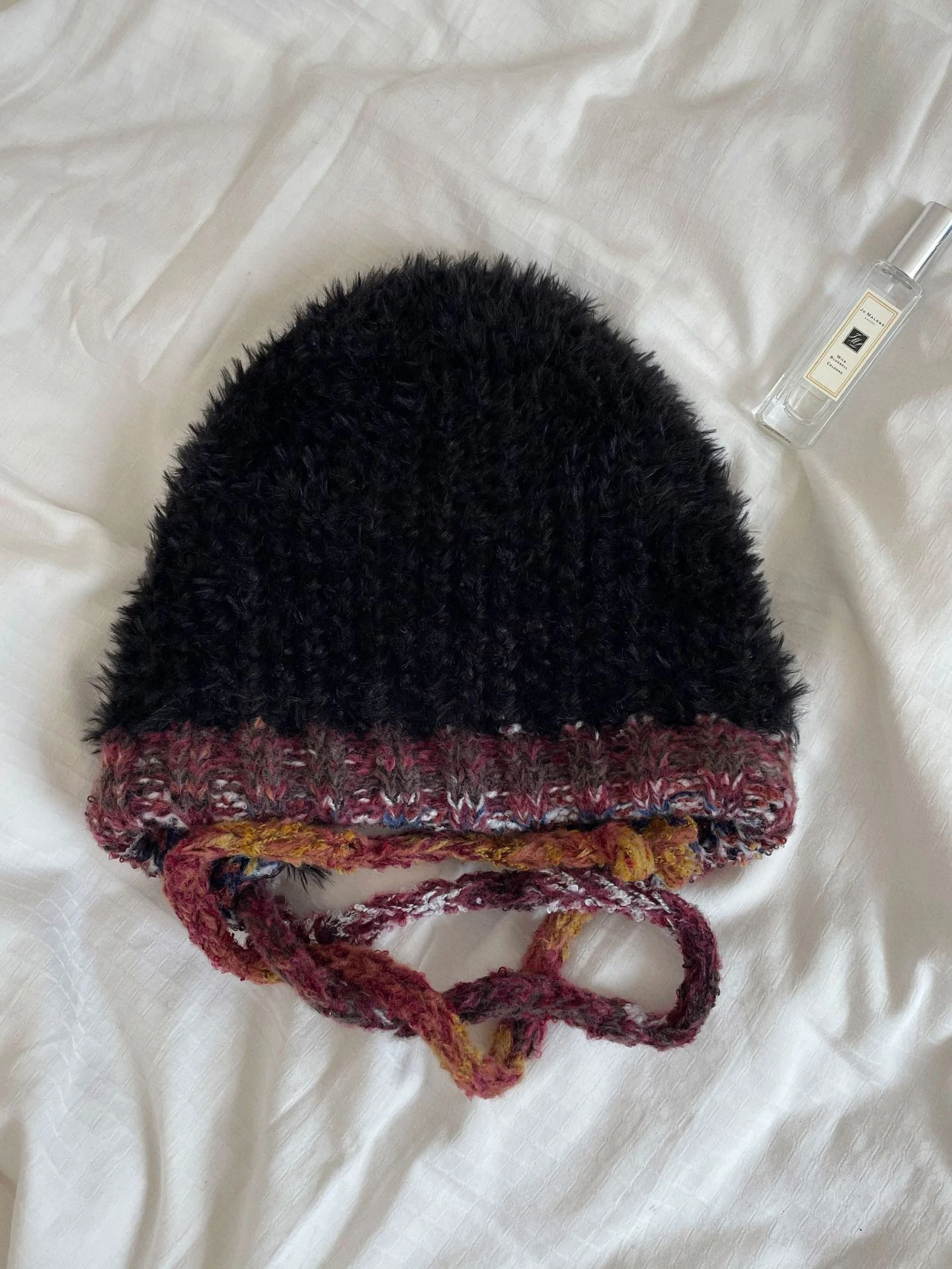 Title 6, Big Head Circumference Plush Knitted Hat Children