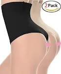 Bragas Moldeadoras para Mujer Levanta Glúteos, Control de Abdomen, Disfraz de Novia, Body Shaper Thong, Cintura Alta, Entrenador Sexy — foto 7