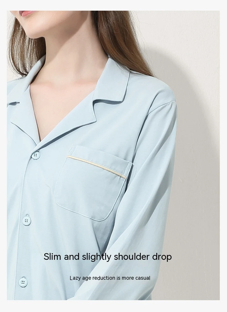 Tencel Modal Cotton Cotton Luce Luxury Women Suit da donna di lusso — foto 11