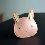 Pink Round Collar Rabbit
