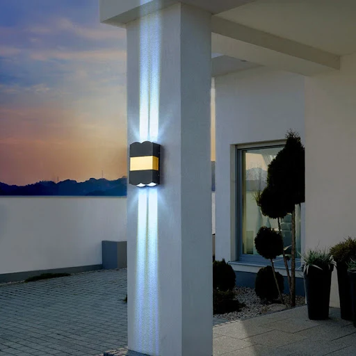 Title 3, Outdoor Waterproof LED Spotlight Linear Wall Lamp