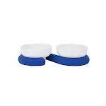 Blue white