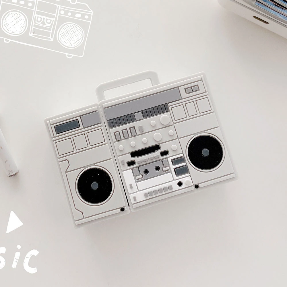 Title 1, Retro audio recorder headset protective case Pr...