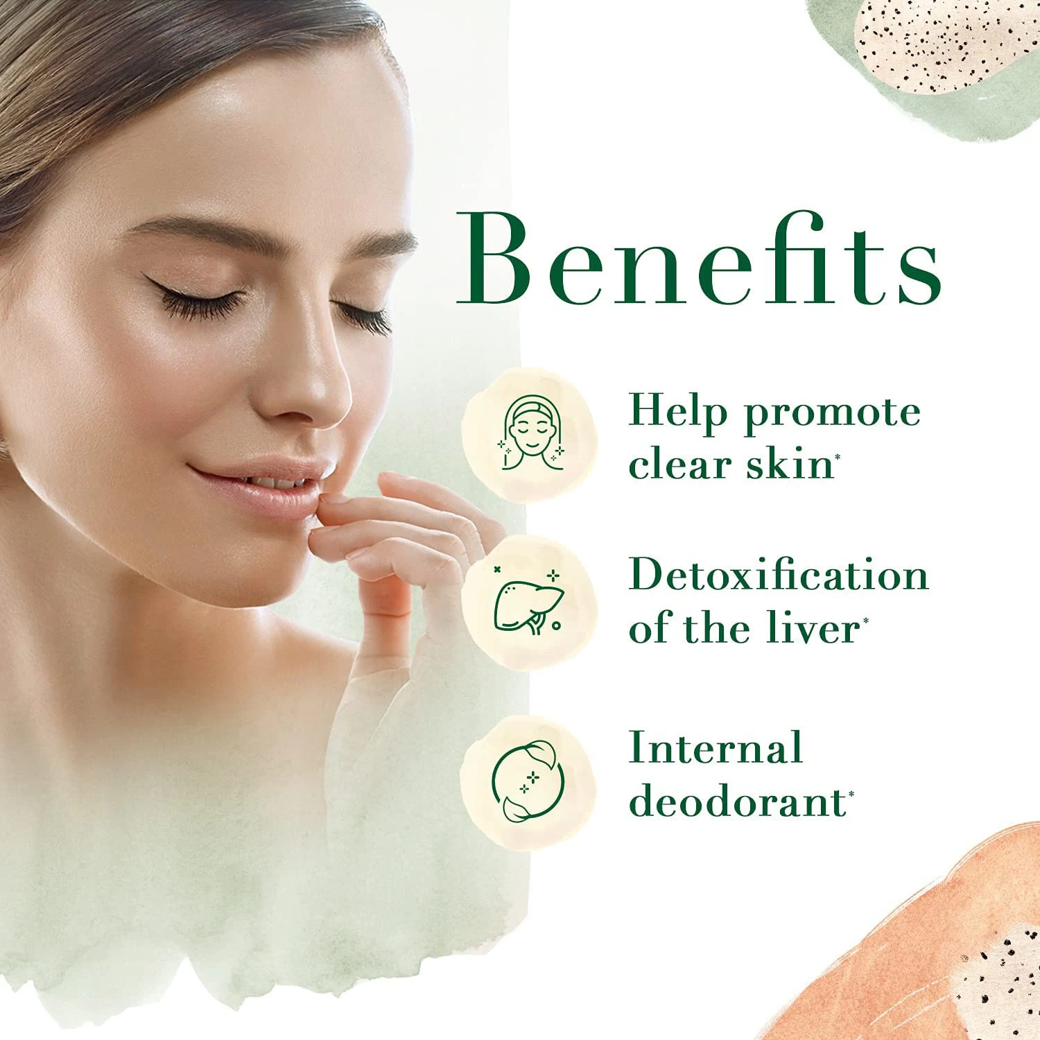 Title 3, Chlorophyll Soft Candy for radiant skin and nat...