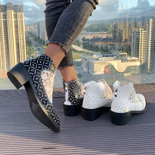 Title 5, Womens Large Size Thick Heel Pumps for Spring ...
