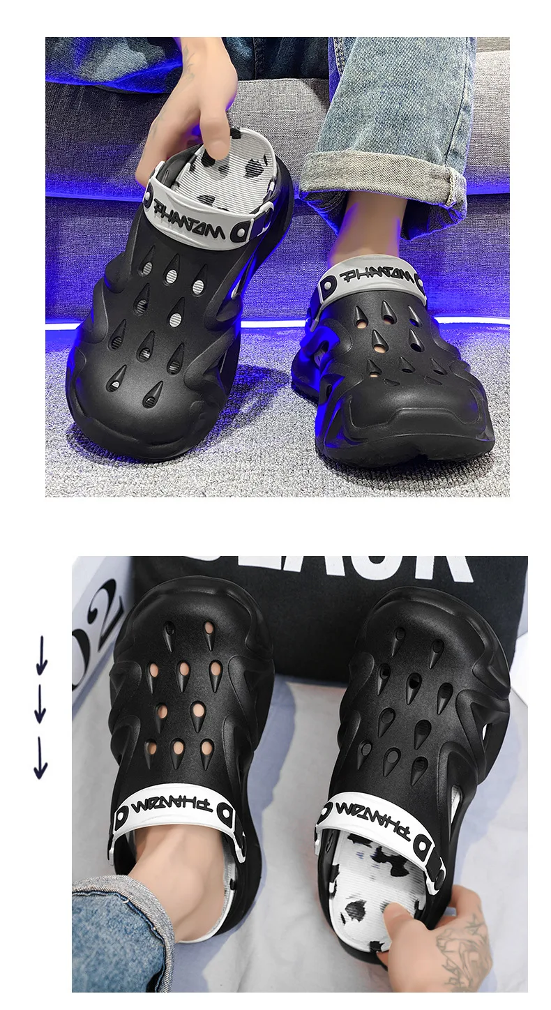 Title 7, Mens Summer Platform Driving Coros Sandals Clo...