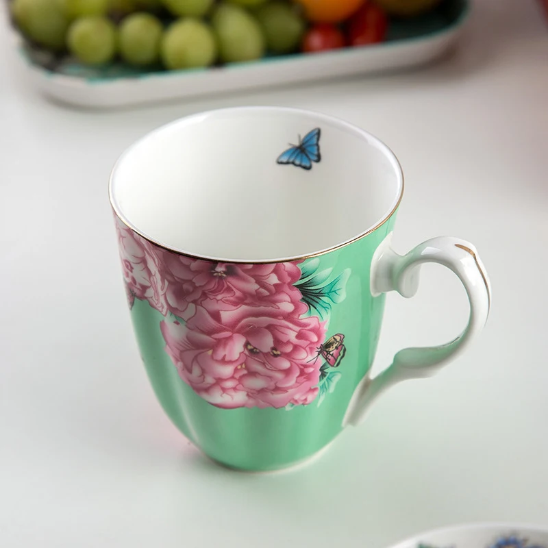 Title 7, Bone china mug and ceramic mug, featuring a lar...