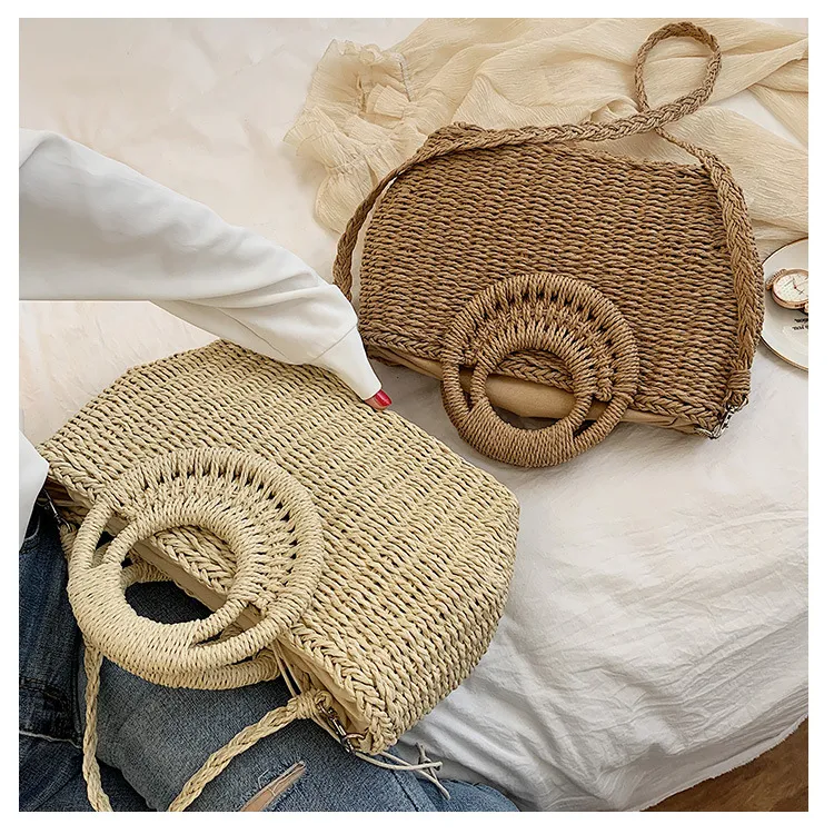 Geweven Crossbody Tas met Eén Schouderband De perfecte tas voor dames Stijlvol en praktisch voor dagelijks gebruik en speciale gelegenheden. — foto 9