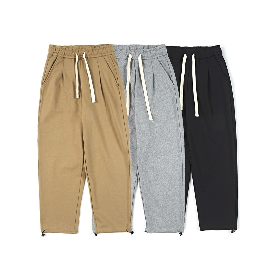 Basic Style Retro Verdikte Sweatpants voor heren. Comfortabele, warme retro broek voor dagelijks gebruik en vrije tijd. Geniet van comfort in klassieke stijl. — foto 6