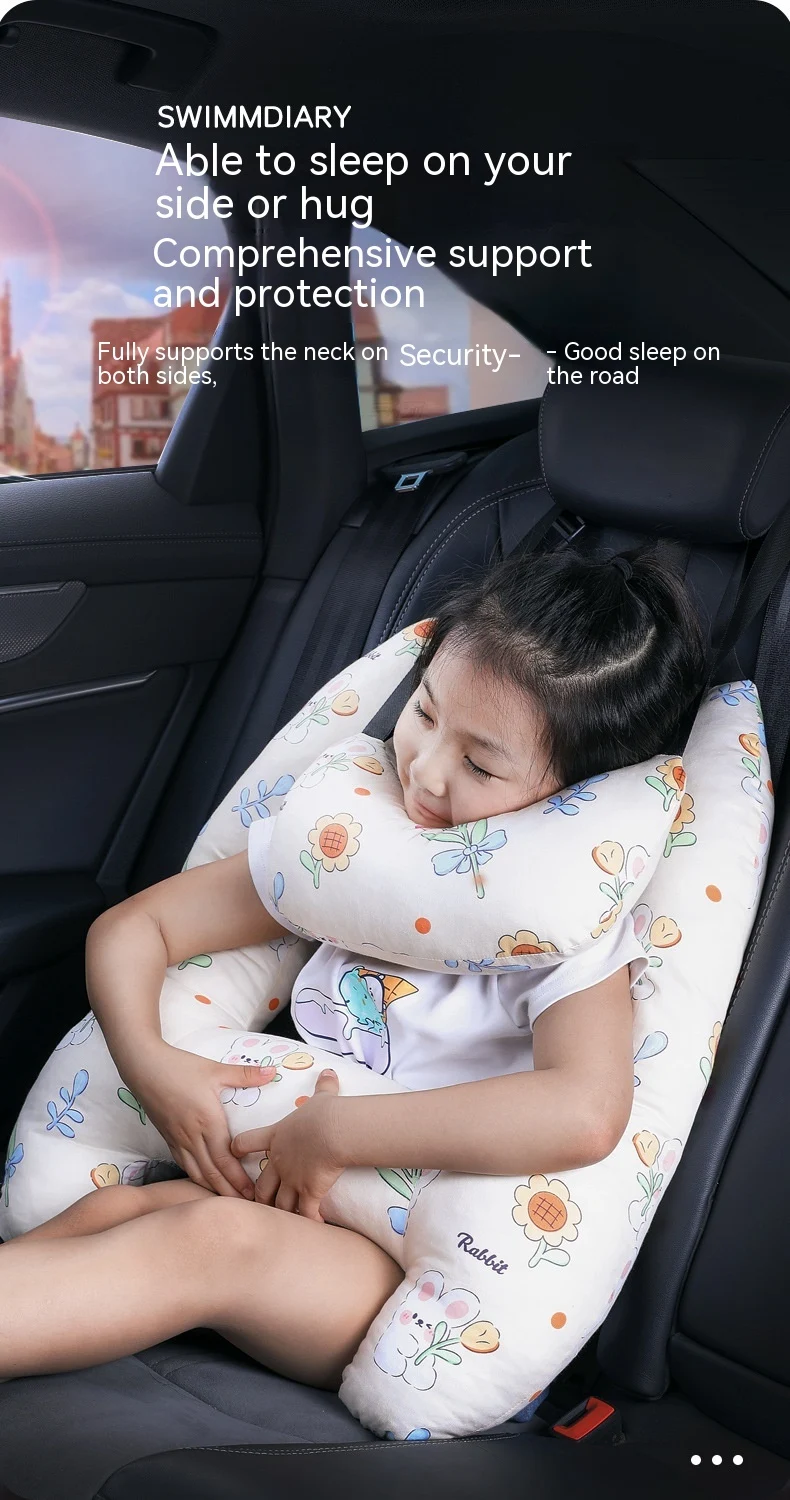 Automotive Headrest Car Sleeping Artifact Rear Neck Pillow, provides neck support and comfort, perfect for long drives, — photo 11