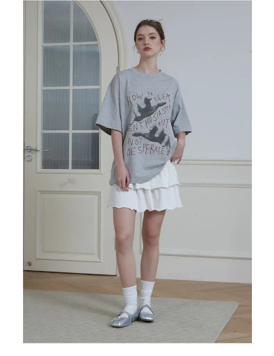 Title 4, Los T-shirt met ronde hals voor heren en dames