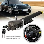 Motor Steering Wheel Lock Alarm Car Universal — photo 6