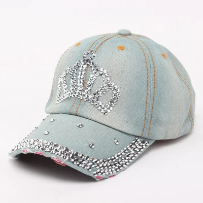Title 1, Casual personality diamond baseball cap. Comfor...
