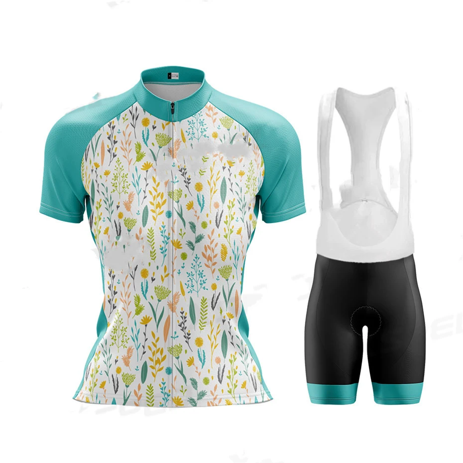 Maillot Ciclismo Mujer Deportivo Camiseta Manga Corta Conjunto Ropa Ciclismo Transpirable para Entrenamiento y Competencia — foto 12