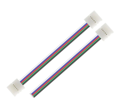 RGB Lamp with Double Head, Welding-Free Buckle and LED Colorful Cable. Light bar with 4Pin Female to 10mm Buckle Cable f — photo 7