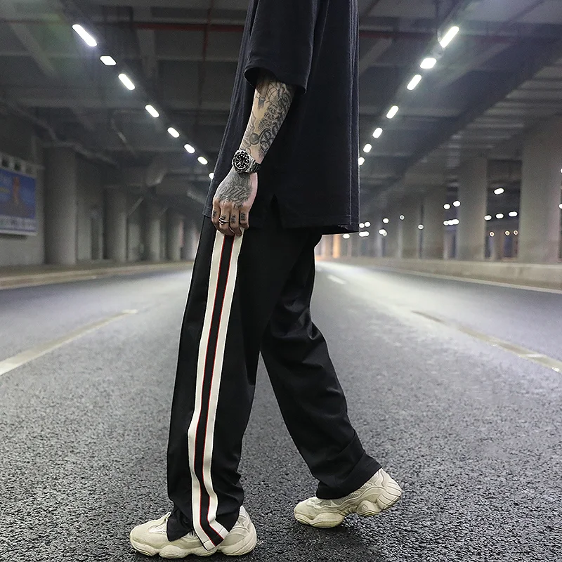 Men's Side Webbing Track Pants for ultimate comfort and style. Perfect for workouts, lounging, or everyday wear. Experie — photo 4