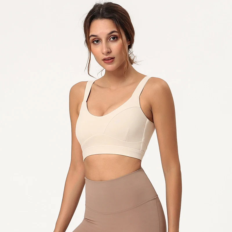 Yoga Beauty Back fitness bra, designed for yoga and low-impact workouts, enhances your back's beauty, providing comfort — photo 5