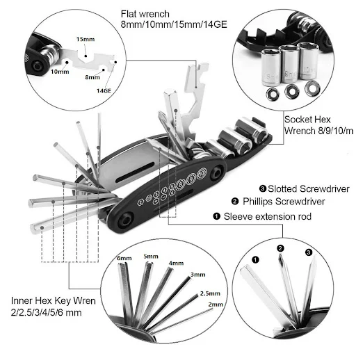 Title 3, Mountain Cycle Portable Socket Multipurpose Wre...