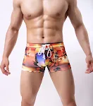Herren Badehose Boxer mit Print, modisch und bequem. Schnelltrocknend, ideal zum Schwimmen und für den Strandurlaub. — foto 5