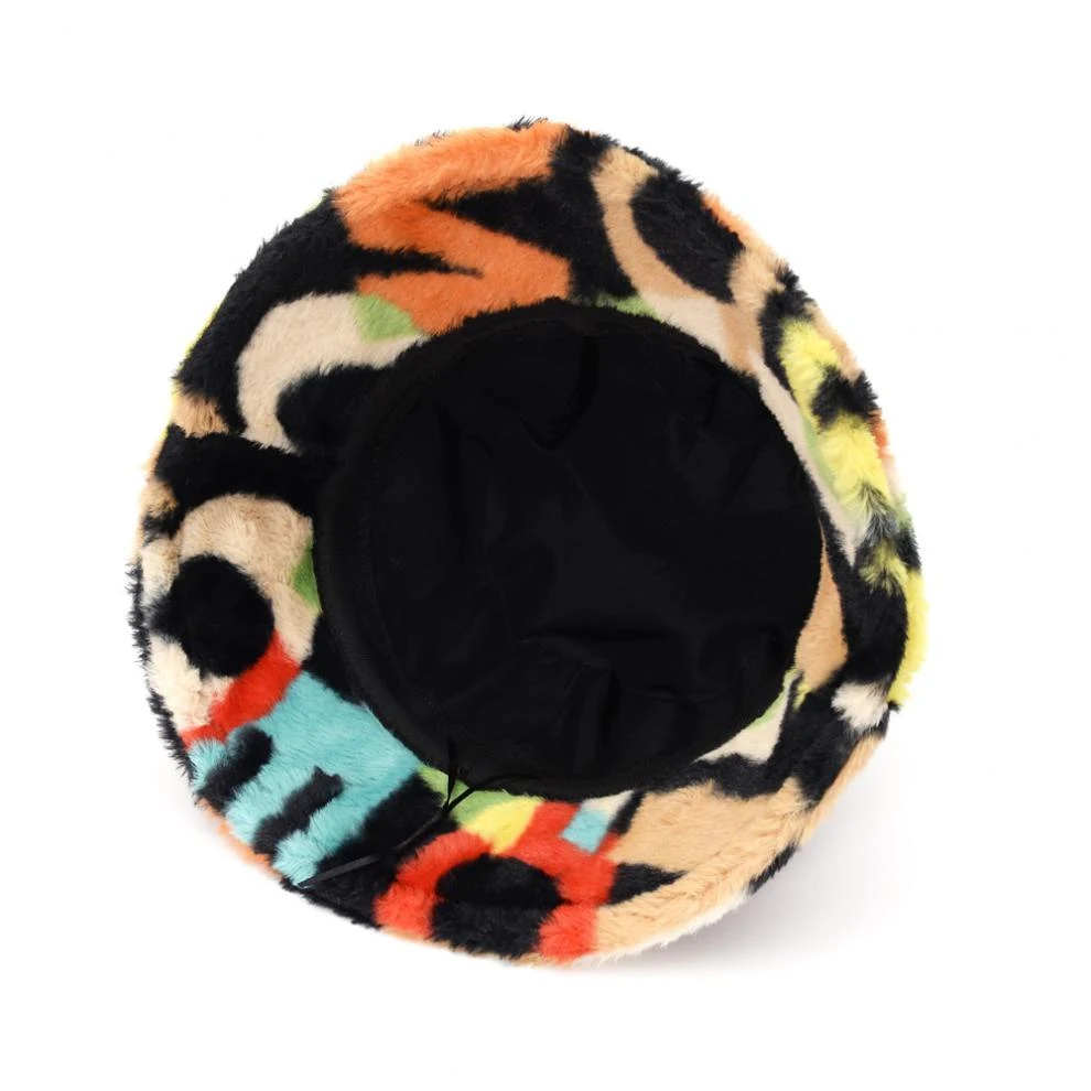 Title 8, Koeienprint pluche hoed voor dames, Koreaanse m...
