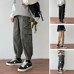 Autumn Men's Casual Pants Loose Straight Ulzzang Style All-Match Overalls Comfortable and Versatile Perfect for Everyday — photo 5