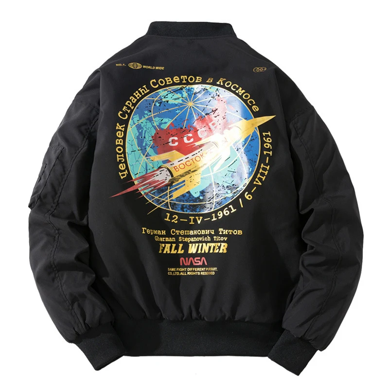 Jaqueta masculina estilo Hong Kong outono inverno, moda de rua, solta, acolchoada de algodão com gola alta, casaco para o frio. — foto 8