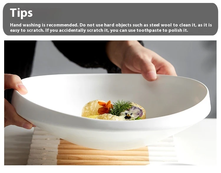 Title 7, Creative Plate Household Ceramic Dishes Serve y...