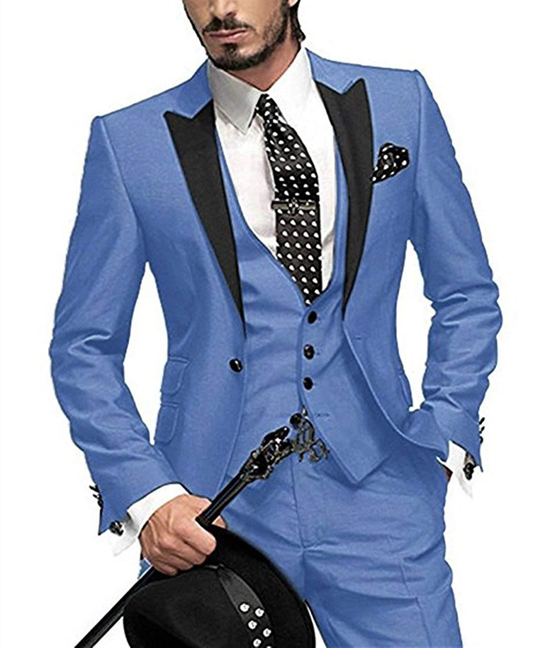 Terno masculino três peças, noivo, padrinho, traje de casamento para homens, ideal para celebrações e momentos especiais. — foto 84