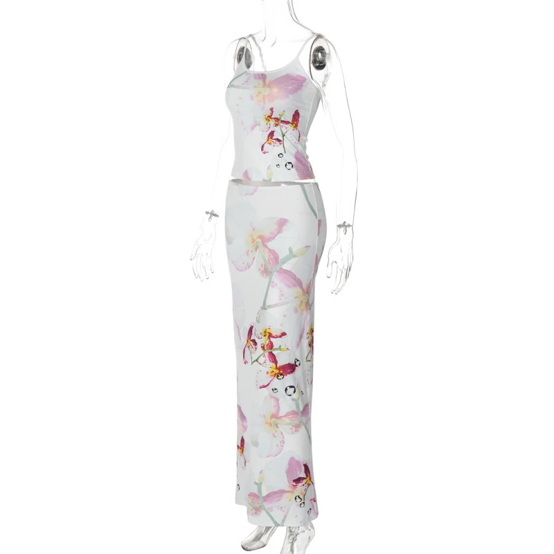 Title 14, European And American Printed Camisole Slim Fit...