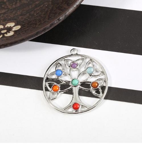 Pingente Reiki 7 Chakras para Equilíbrio Energético e Cura. Colar de Cura Holística para Bem-Estar. Ative seus Chakras e sinta a diferença! — foto 12