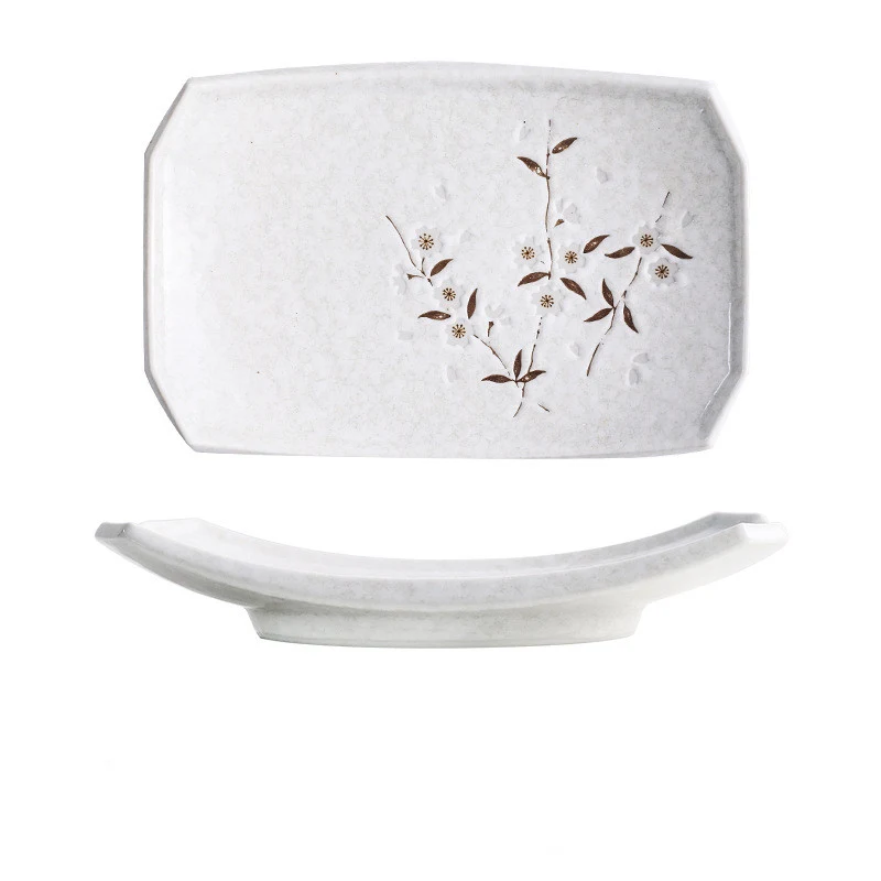 Title 9, Japanese-style ceramic bowl with burning white ...