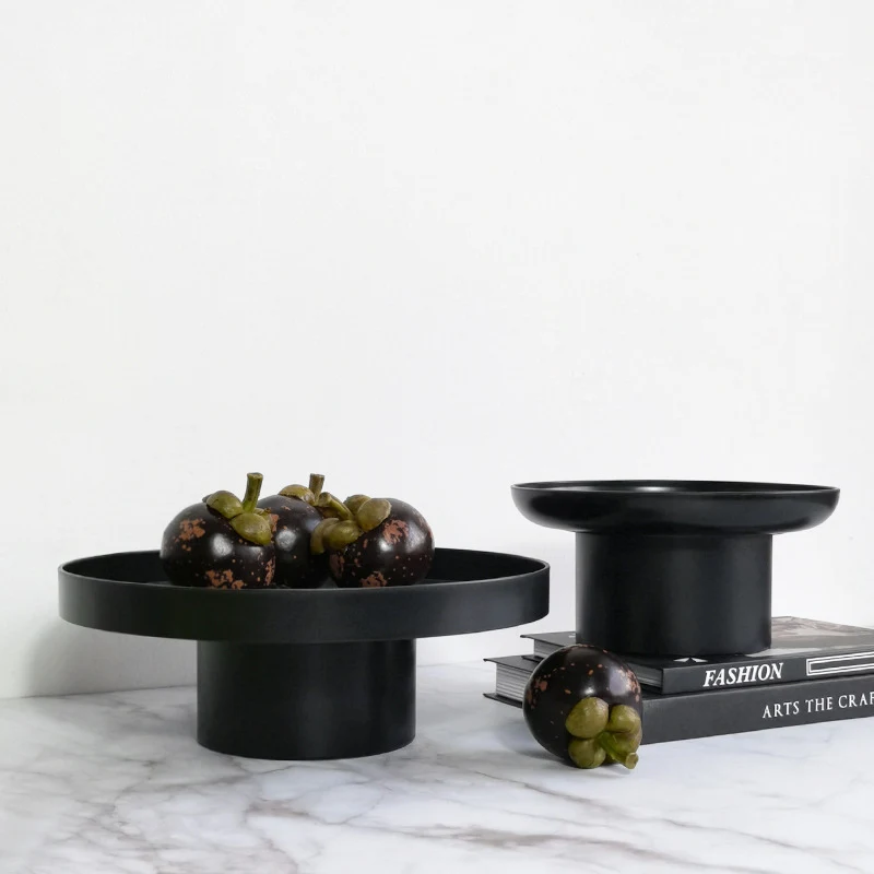 Title 6, Simple and Modern Round Storage Tray for Living...