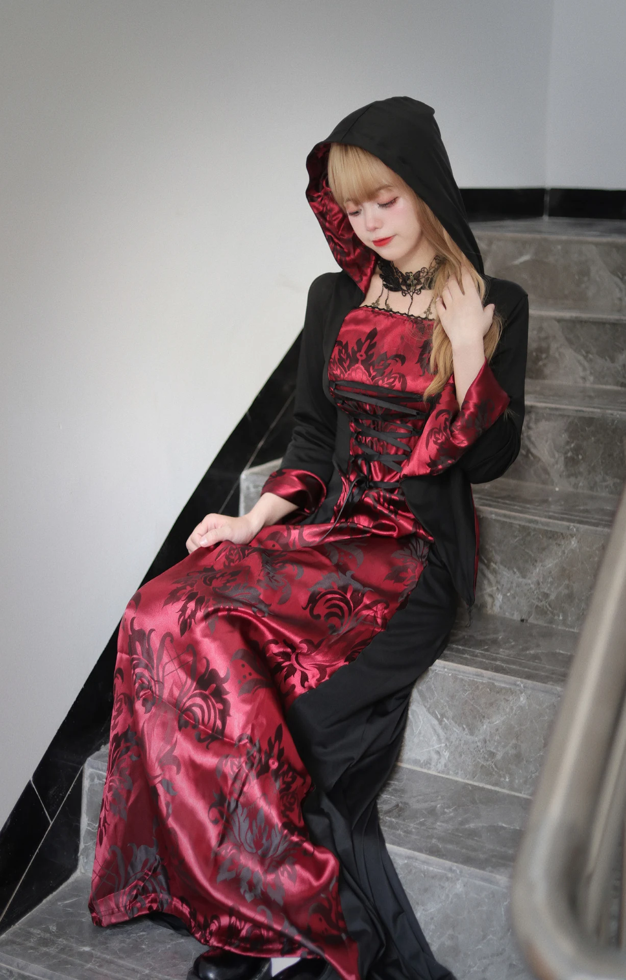 Capa de Halloween Vampiro Cosplay Fantasia Mago Roupa Ideal para Festas e Eventos, Perfeita para se Fantasiar e Celebrar — foto 20