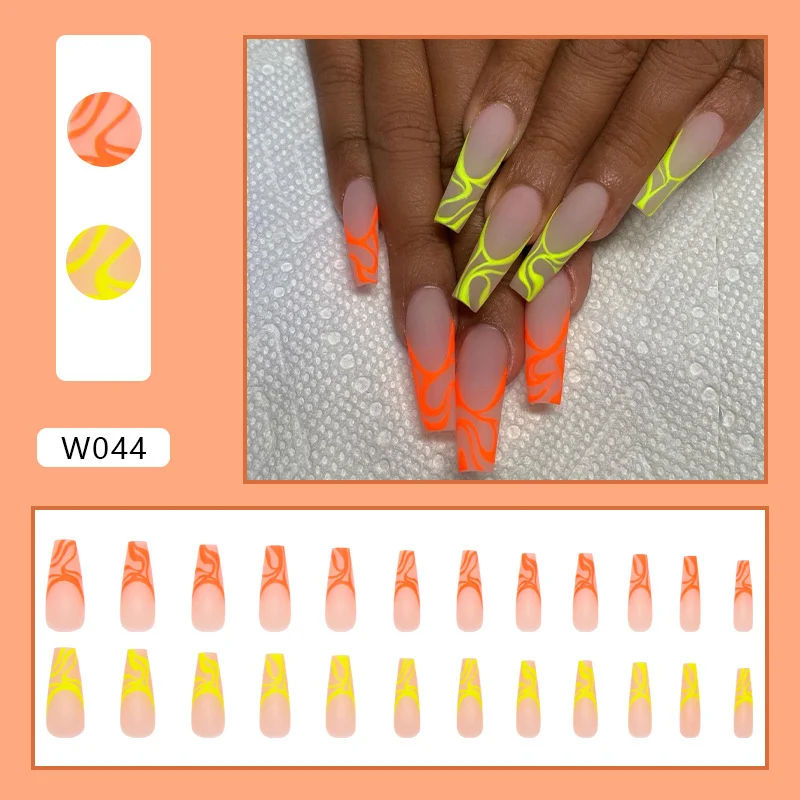 Wear Armor Long European and American Nail Tips for stunning manicures, easy application, and long-lasting, durable nail — photo 4