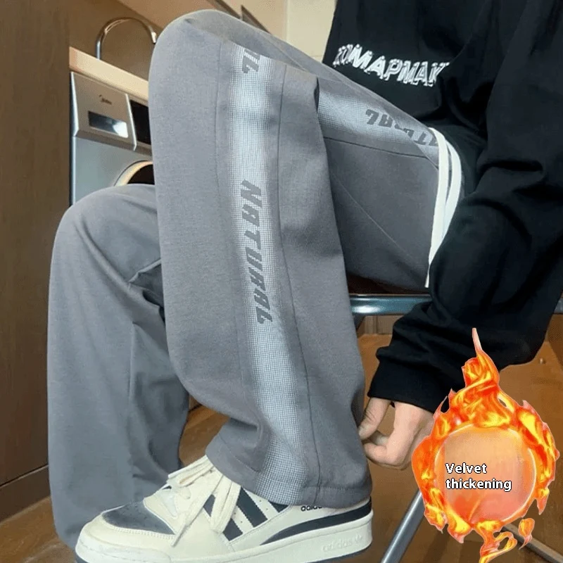Pantalon de Sport Décontracté Homme Automne Hiver Confortable et Chaud Style Moderne Idéal pour Activités Extérieures Polyvalent — photo 7