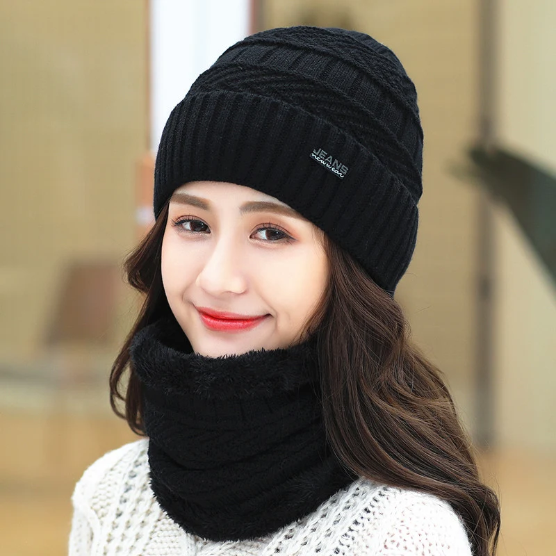 Title 9, Autumn And Winter Outdoor Plus Velvet Warm Knit...