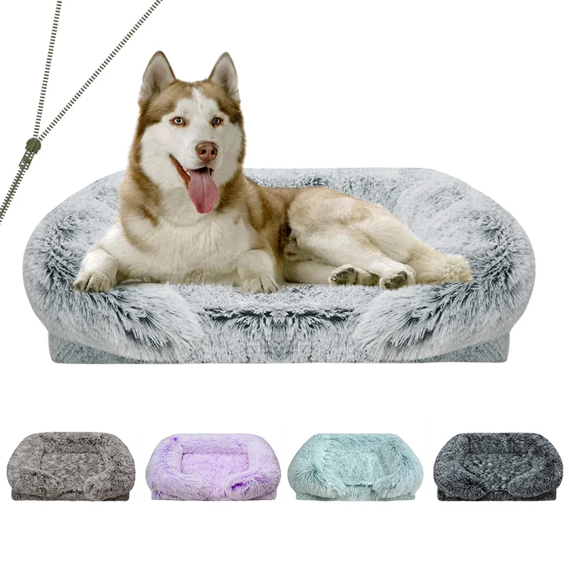 Removable and Washable Square Pet House Bed, a comfortable and easy-to-clean haven for dogs and cats, offering convenien — photo 8