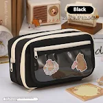 Ins Junior High School Student Storage Pencil Box Large Capacity Pencil Case Keeps stationery organized and safe at scho — photo 5