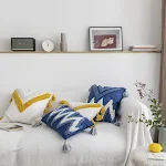Capa de almofada de lona de algodão, macia e respirável, perfeita para decorar seu sofá ou cama, lavável e durável. — foto 8