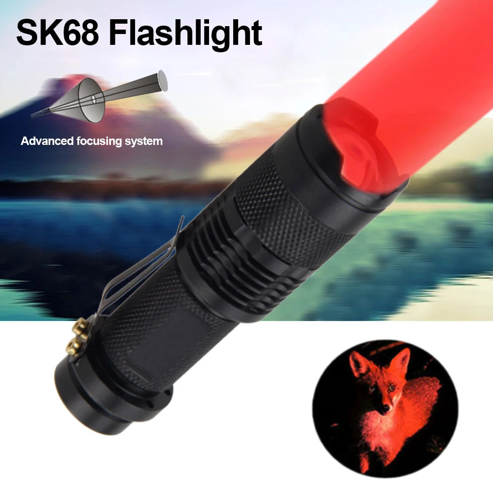 Title 4, Mini Strong Light Flashlight Red White Green Bl...