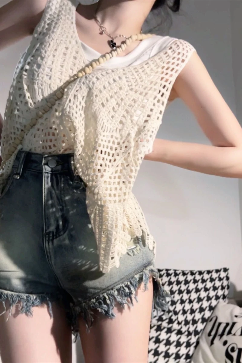 Women's Vest Loose Design Blouse Top Comfortable and Stylish Versatile for Everyday Wear Perfect for a Casual or Semi-Fo — photo 3