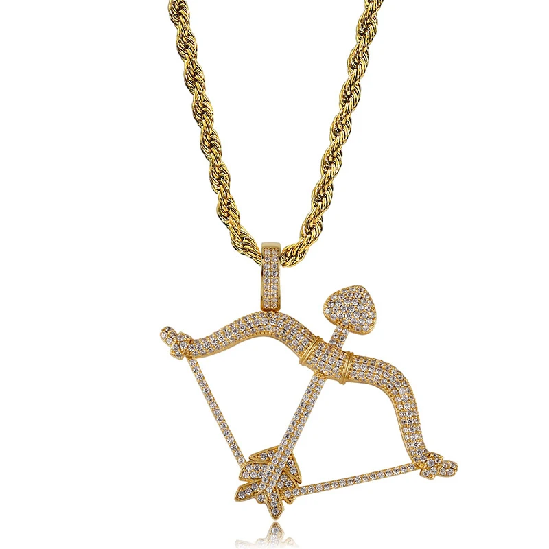 Colar Pingente Flecha do Amor com Zircônias Delicado e Charmoso Presente ideal para demonstrar carinho Joia feminina para ela — foto 6