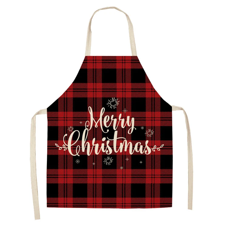 Festive Christmas apron for cooking and baking. Protect your clothes with this stylish and comfortable apron, perfect fo — photo 8