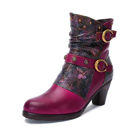 Title 2, Sapatos femininos boêmios retrô da moda