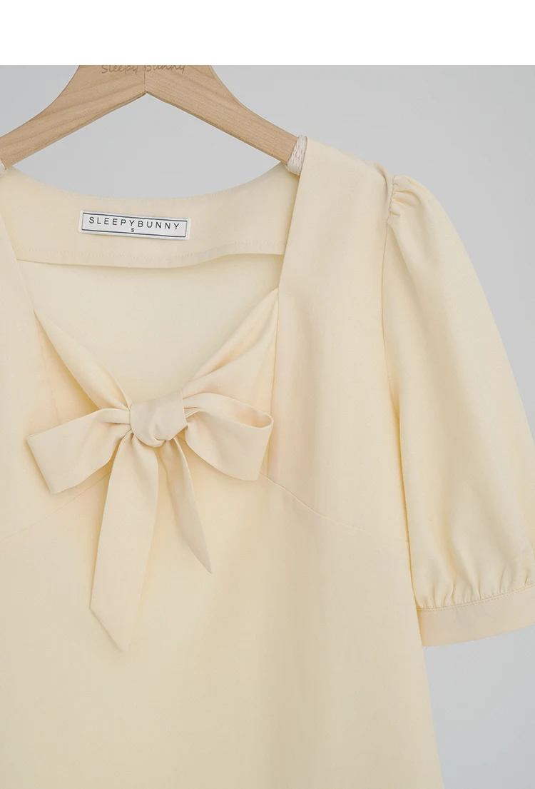 Title 9, Womens Bow Tie Shirt With Square Neck Exposed ...
