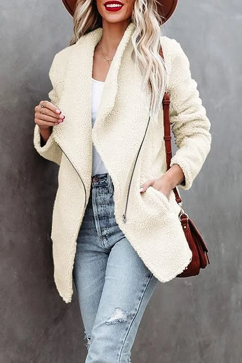 Title 21, Giacca in lana di agnello casual alla moda con ...