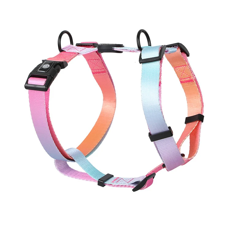 Title 6, Gradient Color Pet Chest Strap offers style and...