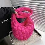 Gepersonaliseerde Lichtgewicht en Ruime Fashion Cloud Geplooide Big Bag voor Dames. Draag al je benodigdheden in stijl en comfort. De perfecte tas! — foto 17