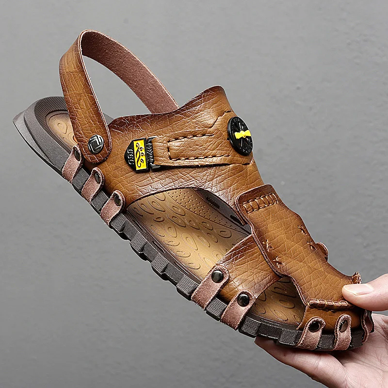 Title 5, Mens Beach Breathable Soft Sole Casual Sandals...
